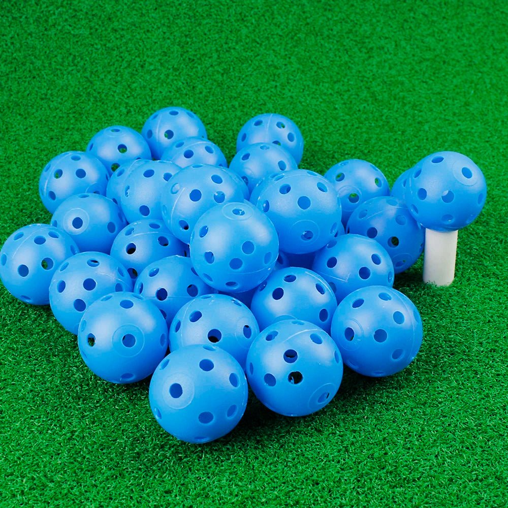 Rainbow Airflow: Practice Golf Balls - 24 Pack - Supercart88 - PlasticSkyline Blue45086354243776
