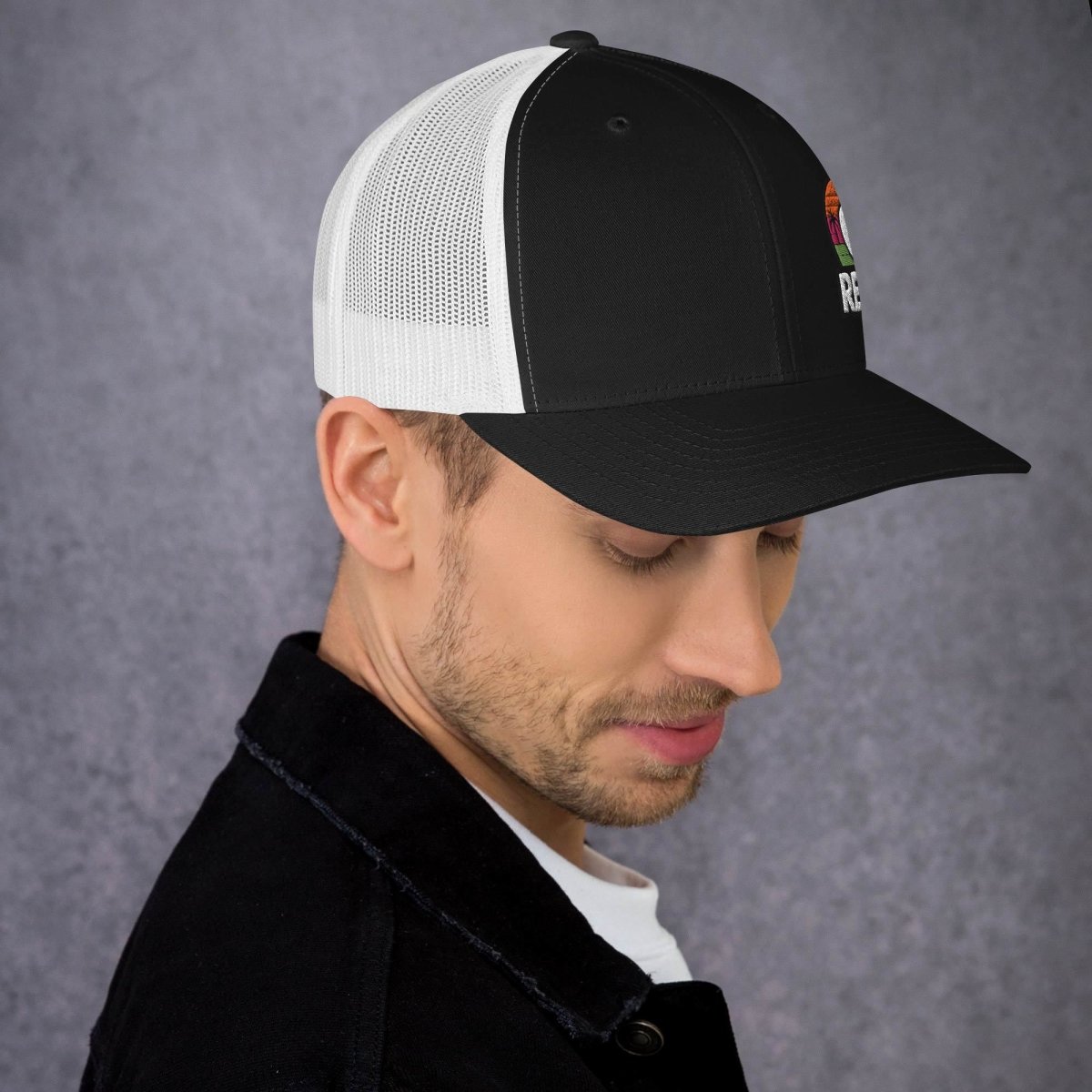 Rehab Sunset Snapback - Supercart88 - hatsBlack/ WhiteRehab Sunset Snapback
