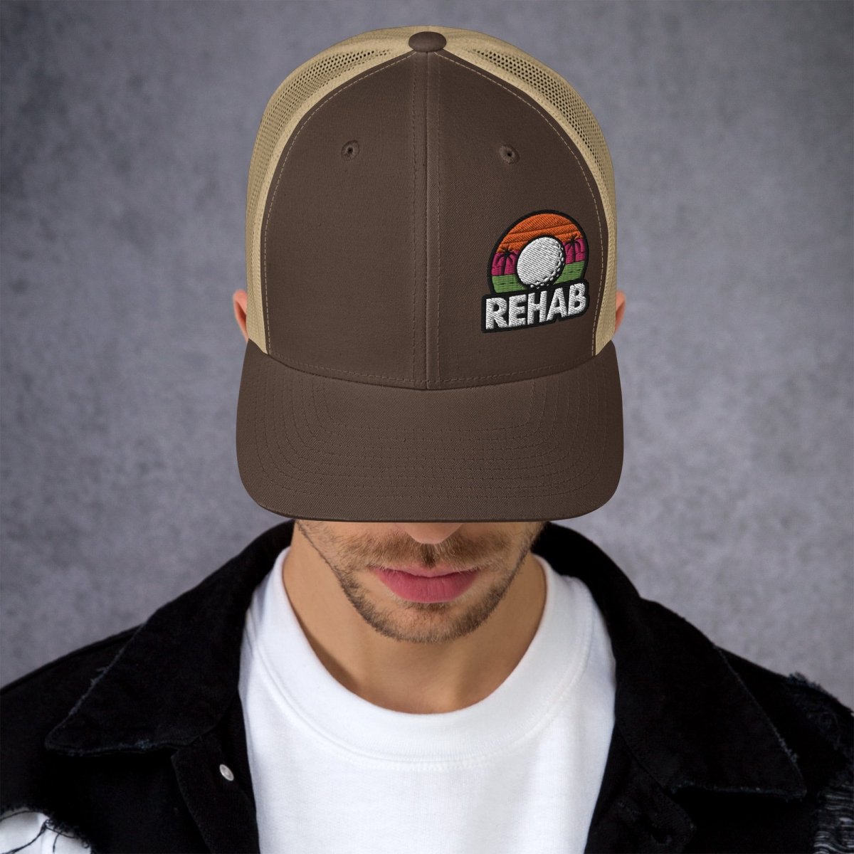 Rehab Sunset Snapback - Supercart88 - hatsBrown/ KhakiRehab Sunset Snapback
