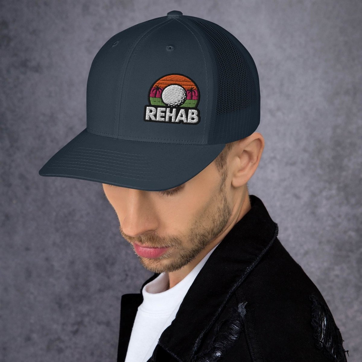 Rehab Sunset Snapback - Supercart88 - hatsNavyRehab Sunset Snapback
