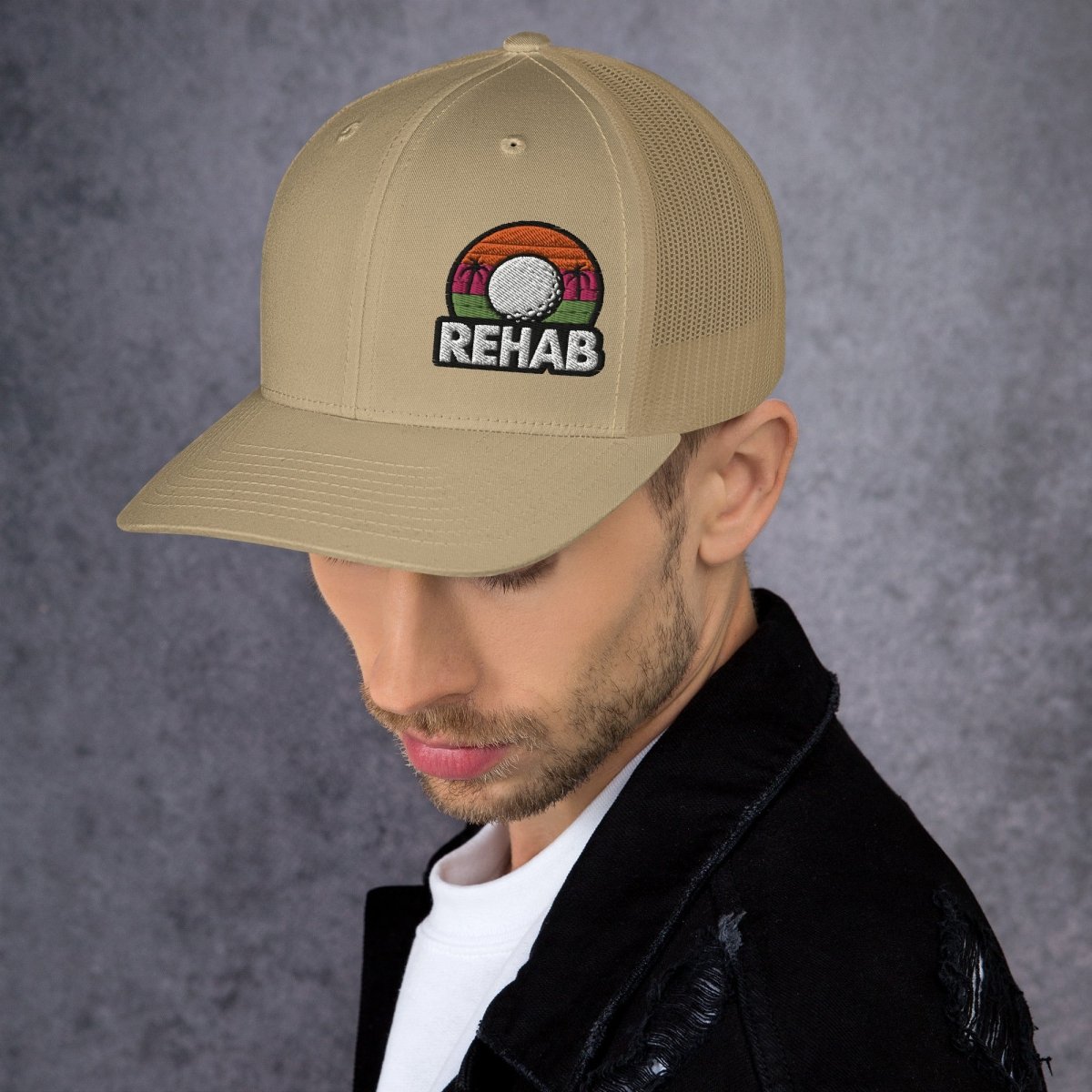 Rehab Sunset Snapback - Supercart88 - hatsKhakiRehab Sunset Snapback