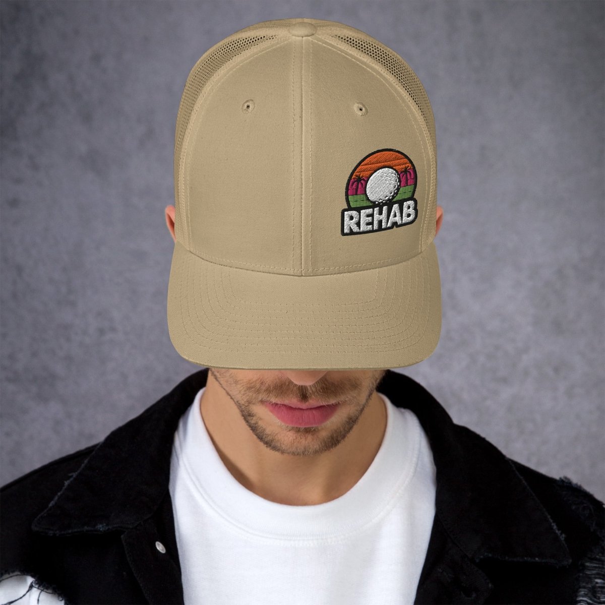 Rehab Sunset Snapback - Supercart88 - hatsKhakiRehab Sunset Snapback