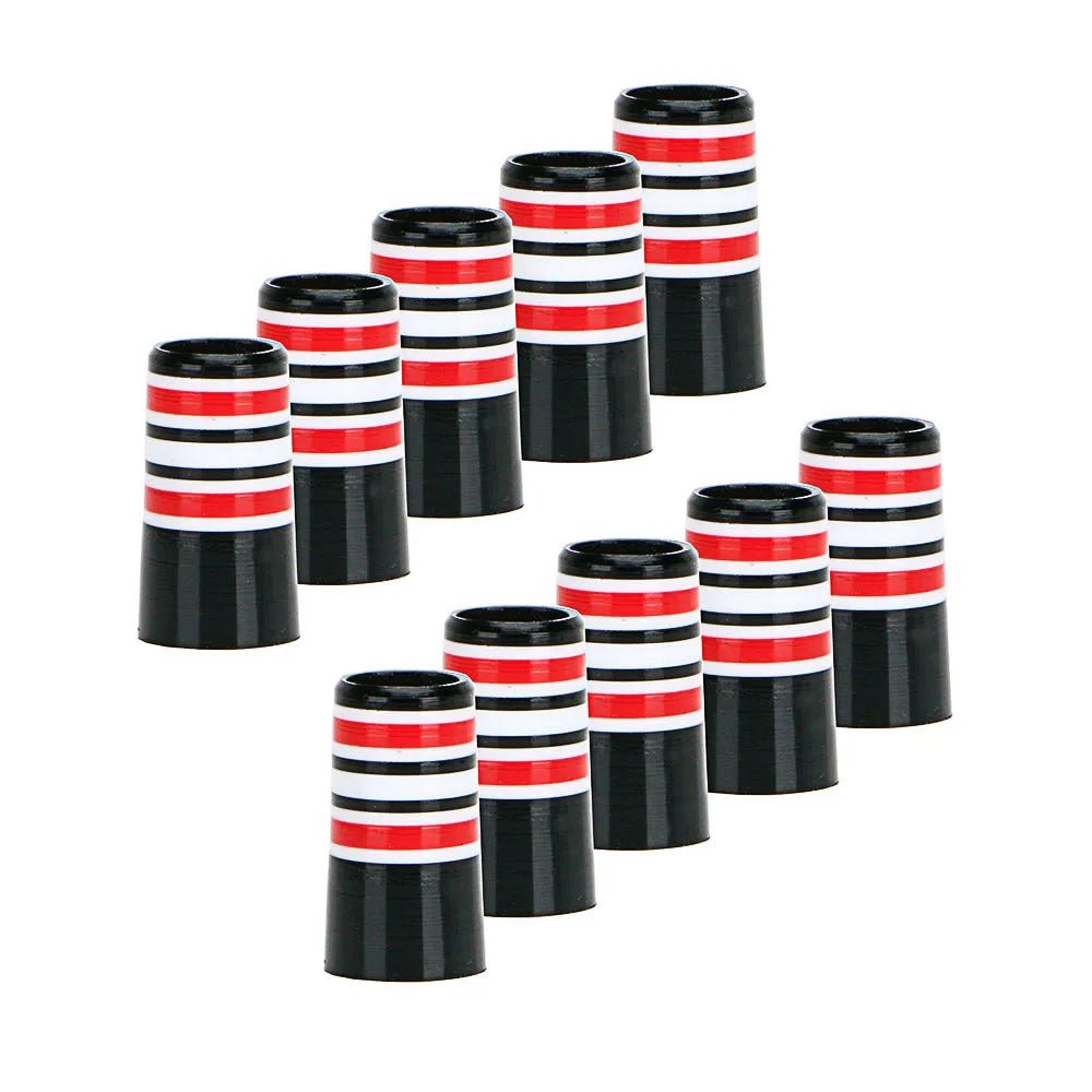 Retro Rad Ferrules 0.370 – Set of 10 - Supercart88 - Golf FerrulesRadical RedRetro Rad Ferrules 0.370 – Set of 10