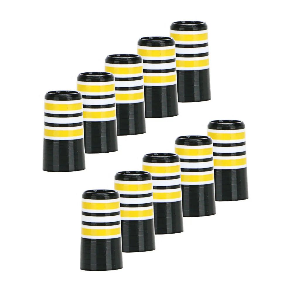 Retro Rad Ferrules 0.370 – Set of 10 - Supercart88 - Golf FerrulesSunburst Yellow45370939244736