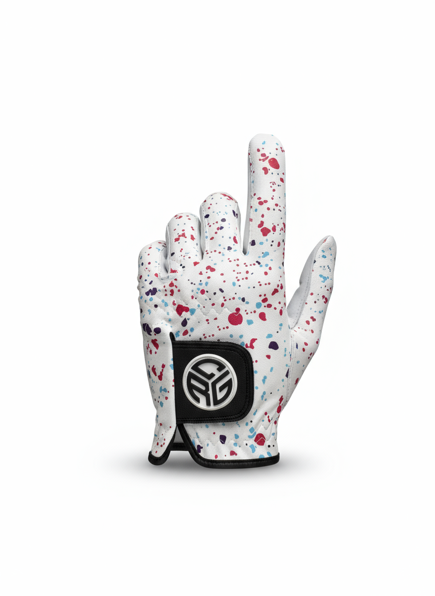 Splatter CRG Golf Glove – Limited Drop| Premium Leather