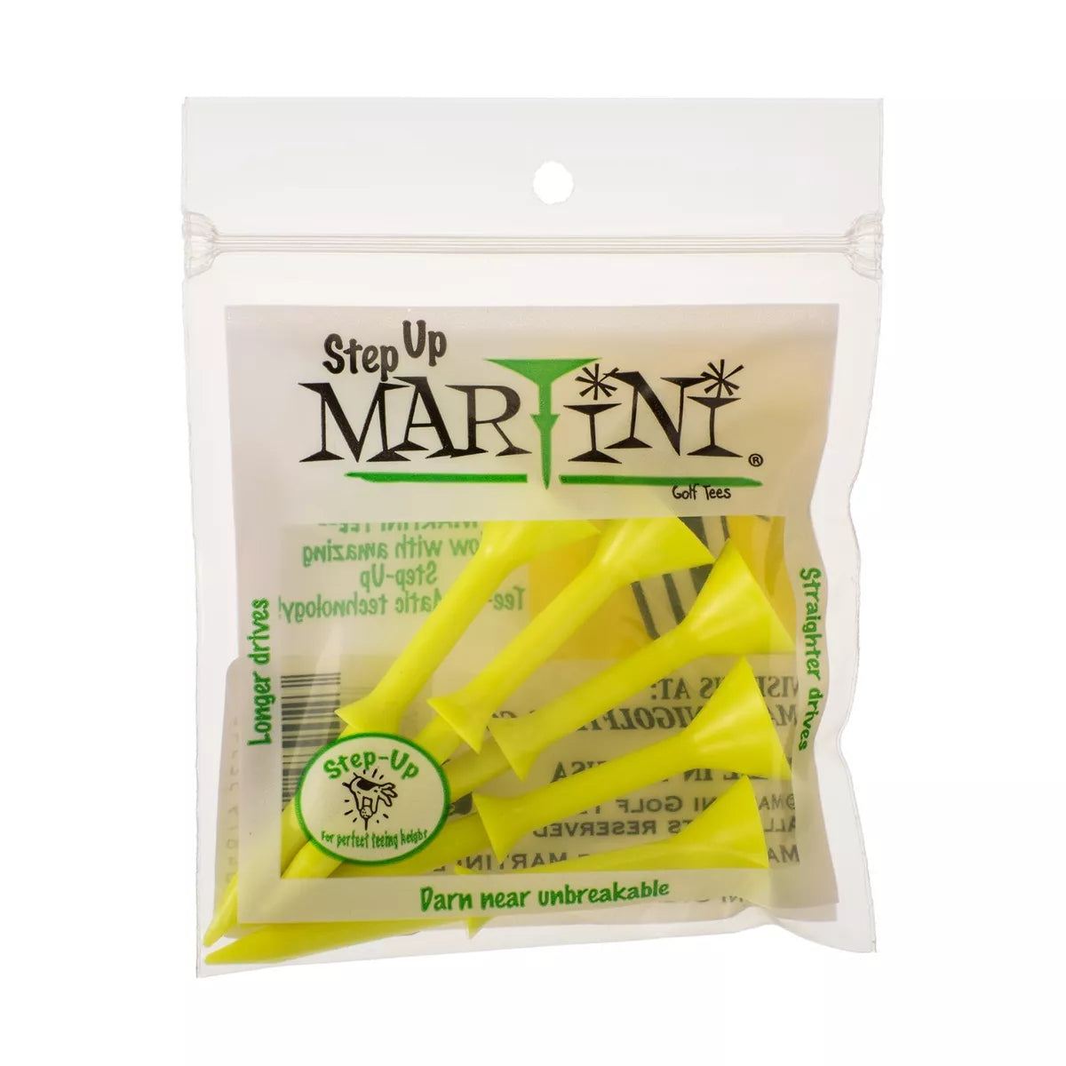 Martini 3-1/4 inch Golf Tees