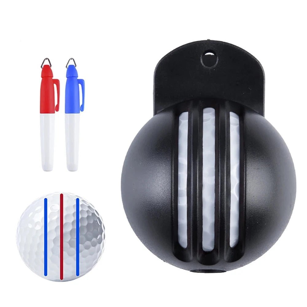 SharpShot Golf Ball Line Liner: Precision Alignment Tool - Supercart88 - Ball LinerTripleSharpShot Golf Ball Line Liner: Precision Alignment Tool