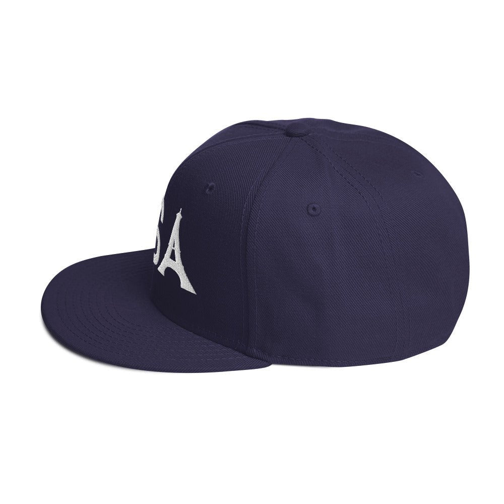 Snapback Hat - Supercart88 - Navy blueSnapback Hat
