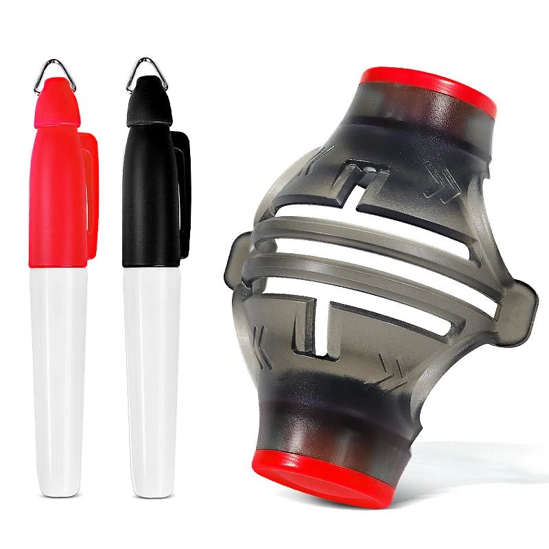 SpinMaster 360: Golf Ball Liner Wizard - Supercart88 - Ball LinerRedPocket - Ready: Lightweight and compact, it fits in your pocket or golf bag, ready whenever you need it.
