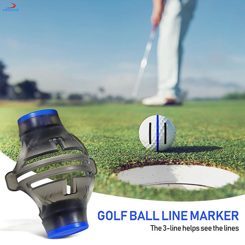 SpinMaster 360: Golf Ball Liner Wizard - Supercart88 - Ball LinerBlueWith a simple twist, this tool lets you mark your golf balls with surgeon - like precision, ensuring your putts roll true to their target.