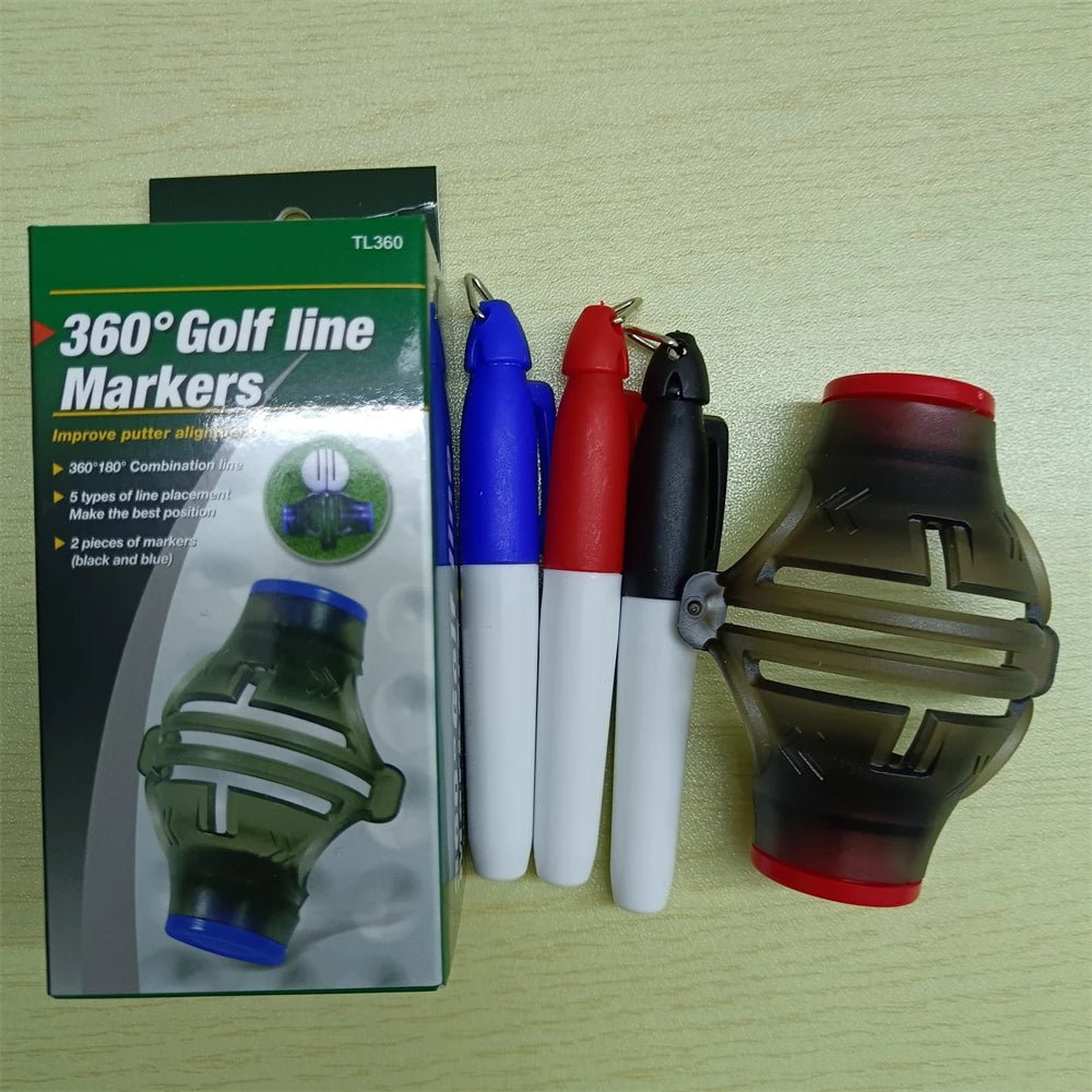 SpinMaster 360: Golf Ball Liner Wizard - Supercart88 - Ball LinerBlueUniversal Utility: Suitable for amateurs and pros alike, perfect for practice sessions or high - stakes tournaments.