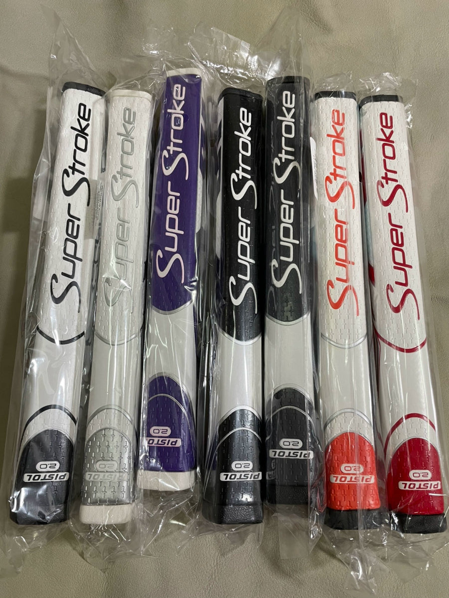 SuperStroke Pistol GT Putter Grip – Zenergy Series - Supercart88 - Putter GripStealth Black 1.0 : Silent but deadly, for putts that sneak by the competition.SuperStroke Pistol GT Putter Grip – Zenergy Series