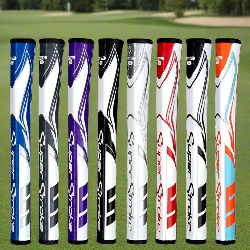 SuperStroke Pistol GT Putter Grip – Zenergy Series - Supercart88 - Putter GripStealth Black 1.0 : Silent but deadly, for putts that sneak by the competition.SuperStroke Pistol GT Putter Grip – Zenergy Series