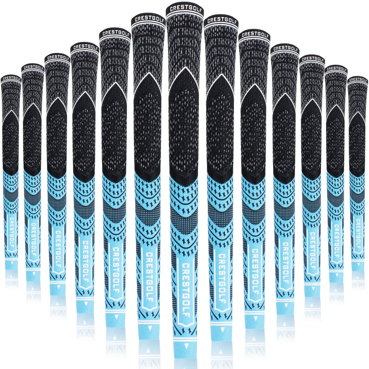 SwingSteady Iron Masters: Multi - Compound Grips (13 Grips) - Because Slippage is for Chumps - Supercart88 - GripCyan45064225685696