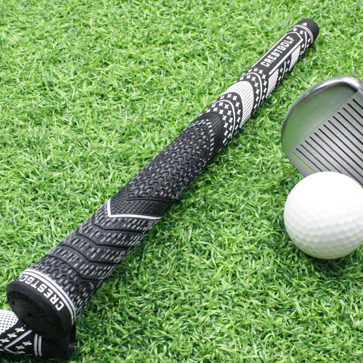 SwingSteady Midsize Golf Grips (10 Grips) - Color Splash Collection - Supercart88 - GripGraySwingSteady Midsize Golf Grips (10 Grips) - Color Splash Collection