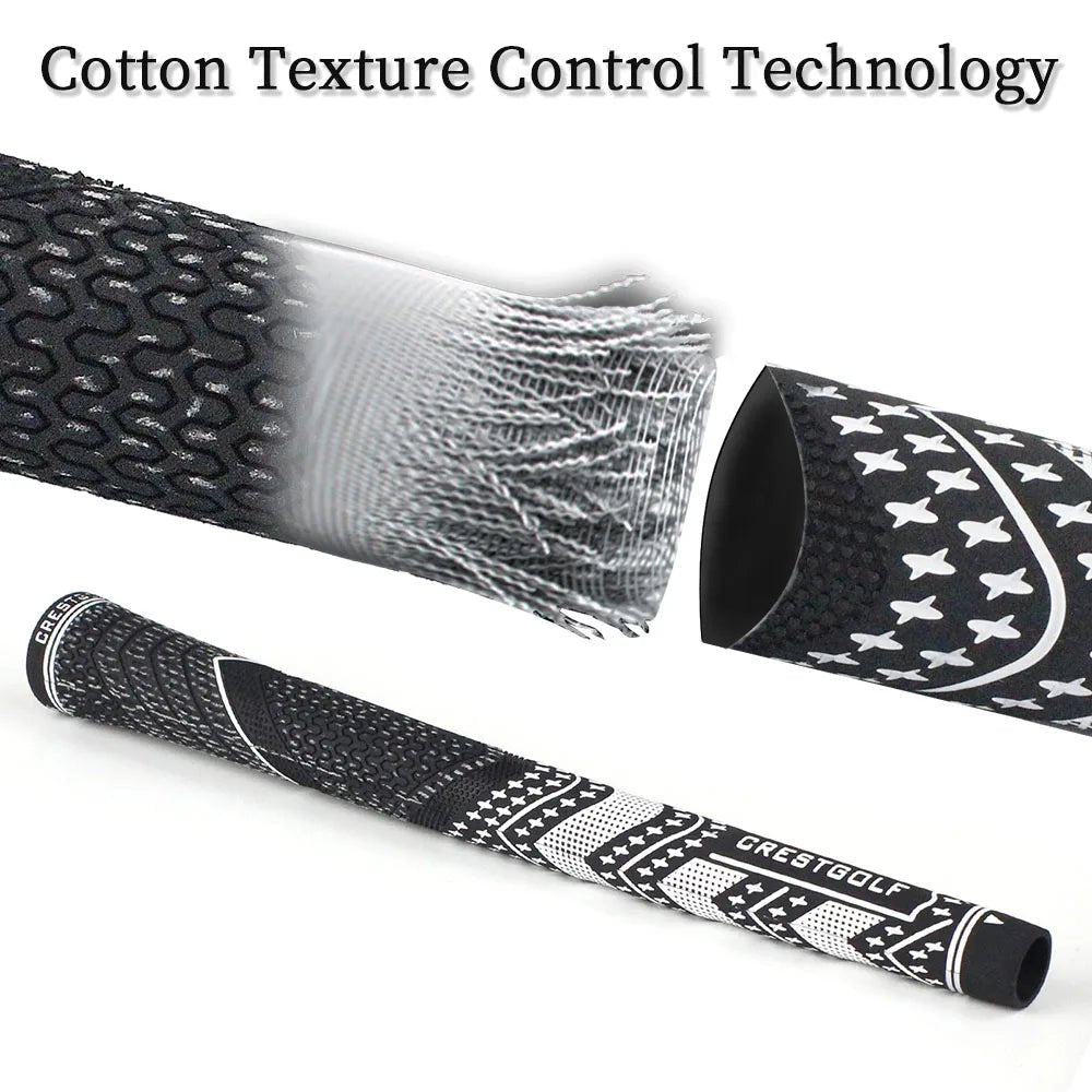 SwingSteady Midsize Golf Grips (10 Grips) - Color Splash Collection - Supercart88 - GripGraySwingSteady Midsize Golf Grips (10 Grips) - Color Splash Collection