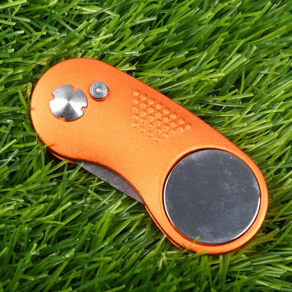 The Pocket Caddy Golf Divot Tool - Supercart88 - Divot ToolOrange45370842415296