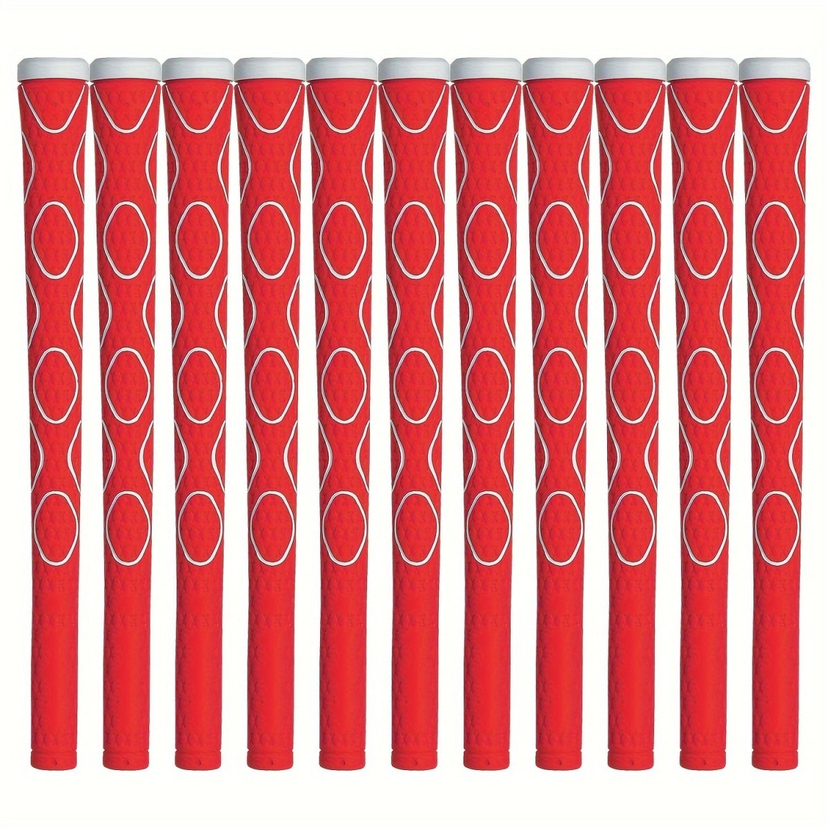 Tour - Proven Snipergrips 10 - Piece Ultra - Soft TPE Golf Club Grips - Supercart88 - GripRed45376797475008