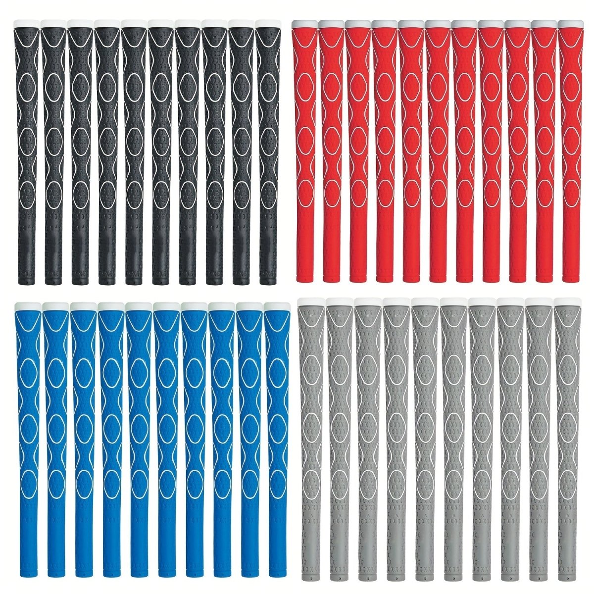 Tour - Proven Snipergrips 10 - Piece Ultra - Soft TPE Golf Club Grips - Supercart88 - GripGrayTour - Proven Snipergrips 10 - Piece Ultra - Soft TPE Golf Club Grips