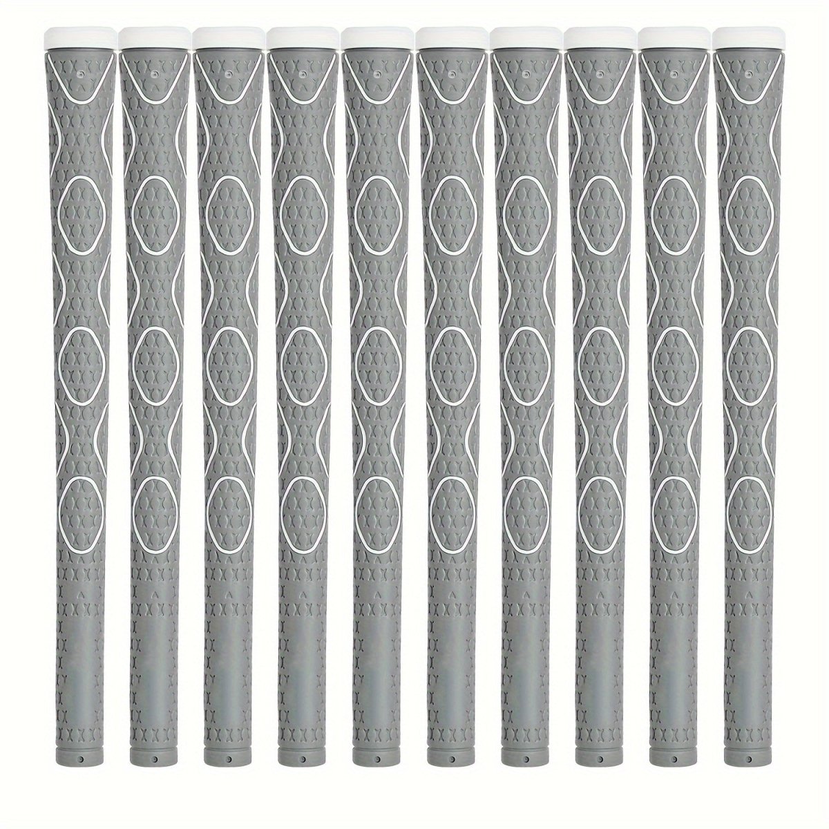 Tour - Proven Snipergrips 10 - Piece Ultra - Soft TPE Golf Club Grips - Supercart88 - GripGray45376797442240