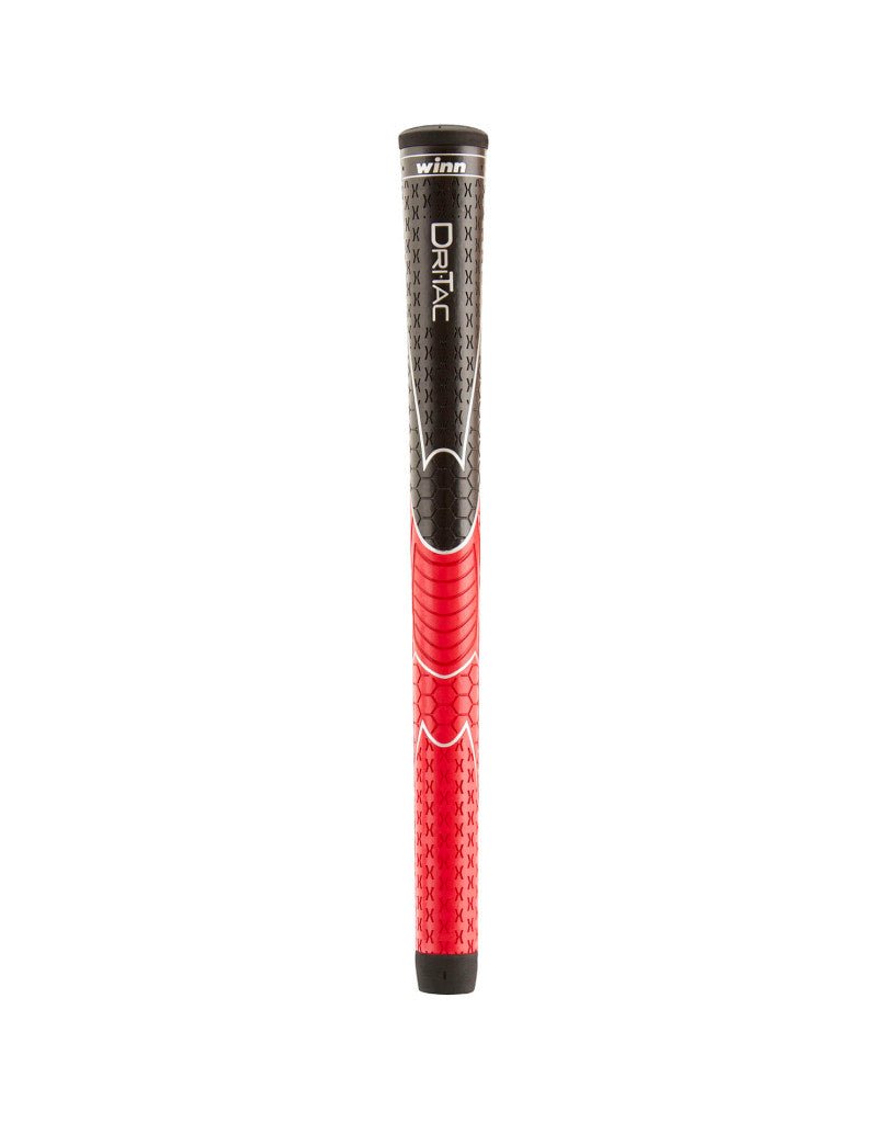 Winn Dri - Tac Golf Grips - Supercart88 - GripStandardBlack/RedWinn Dri - Tac Golf Grips